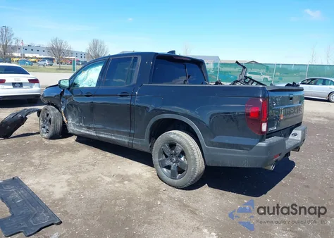 2024 Honda Ridgeline Black Edition из США, поврежденный, VIN 5FPYK3F87RB026273